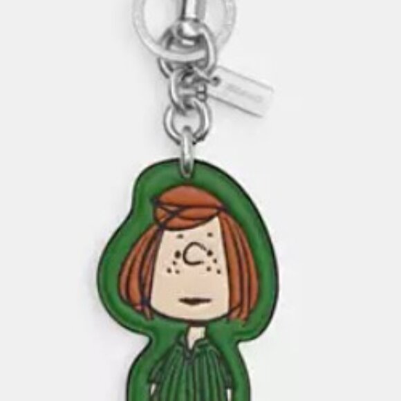 Coach X Peanuts Peppermint Patty Bag Charm - Picture 5 of 6